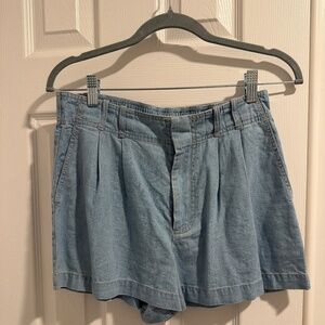 Z supply chambray shorts